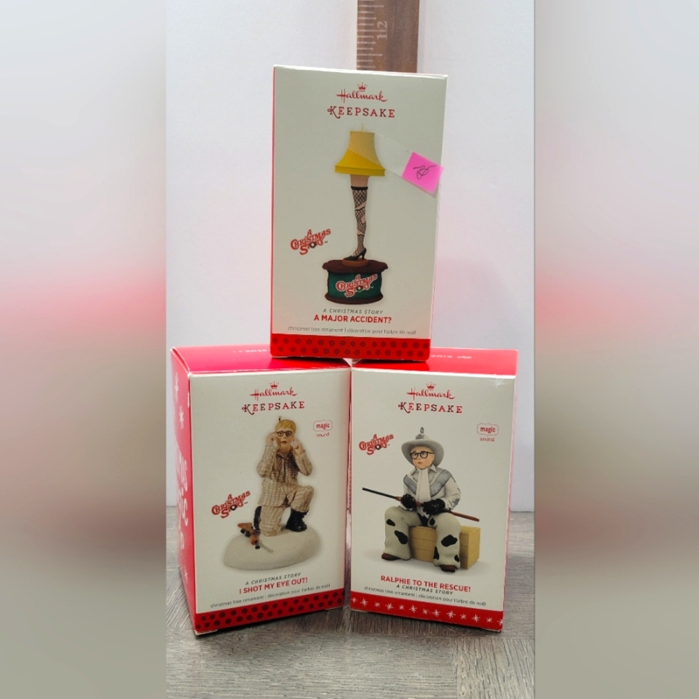 Hallmark Keepsake Ornaments - A Christmas Story Set